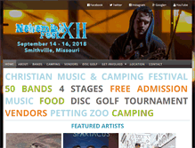 Tablet Screenshot of nehemiahfest.com